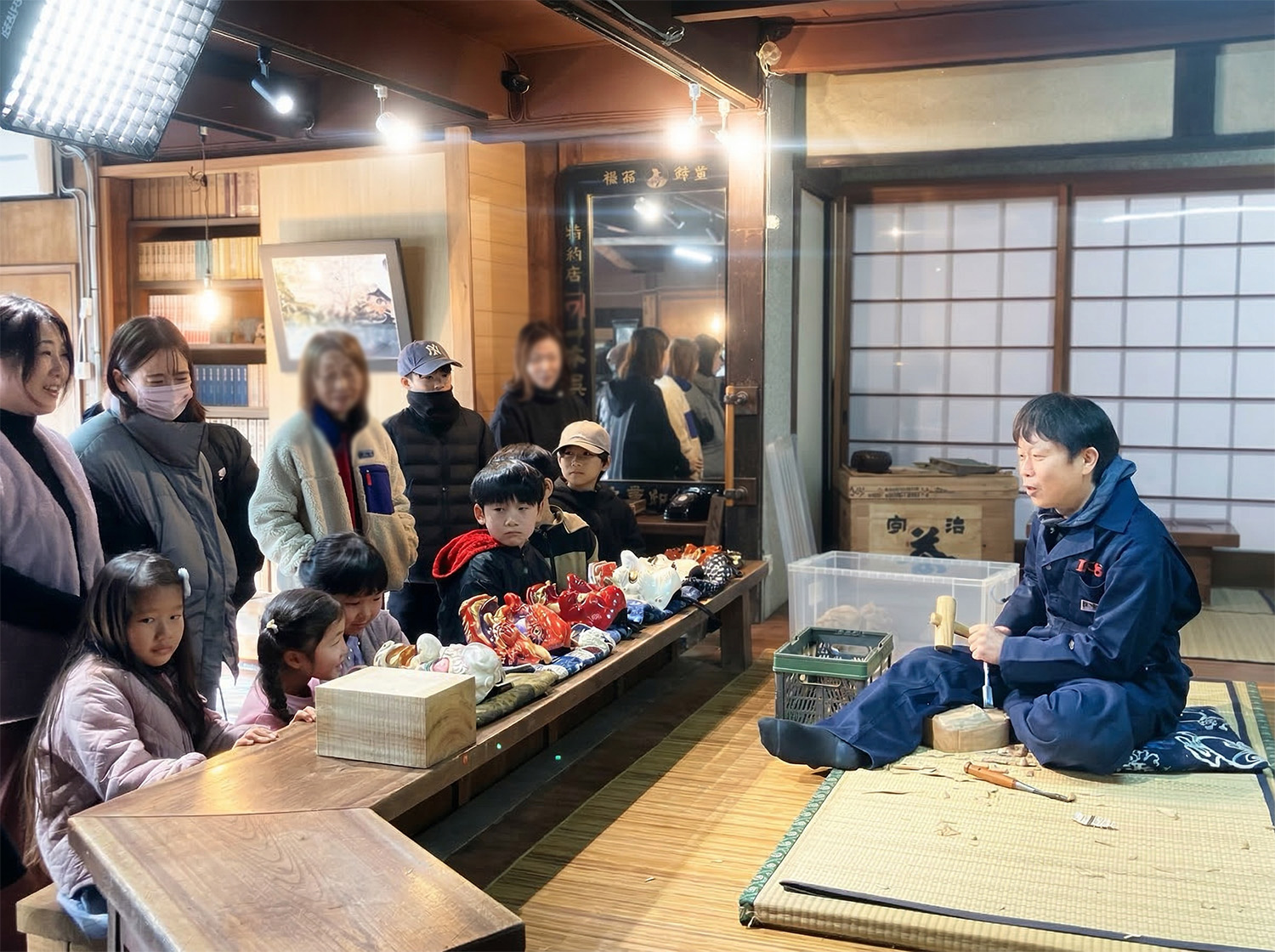 パレットぶぜんの地域交流の様子