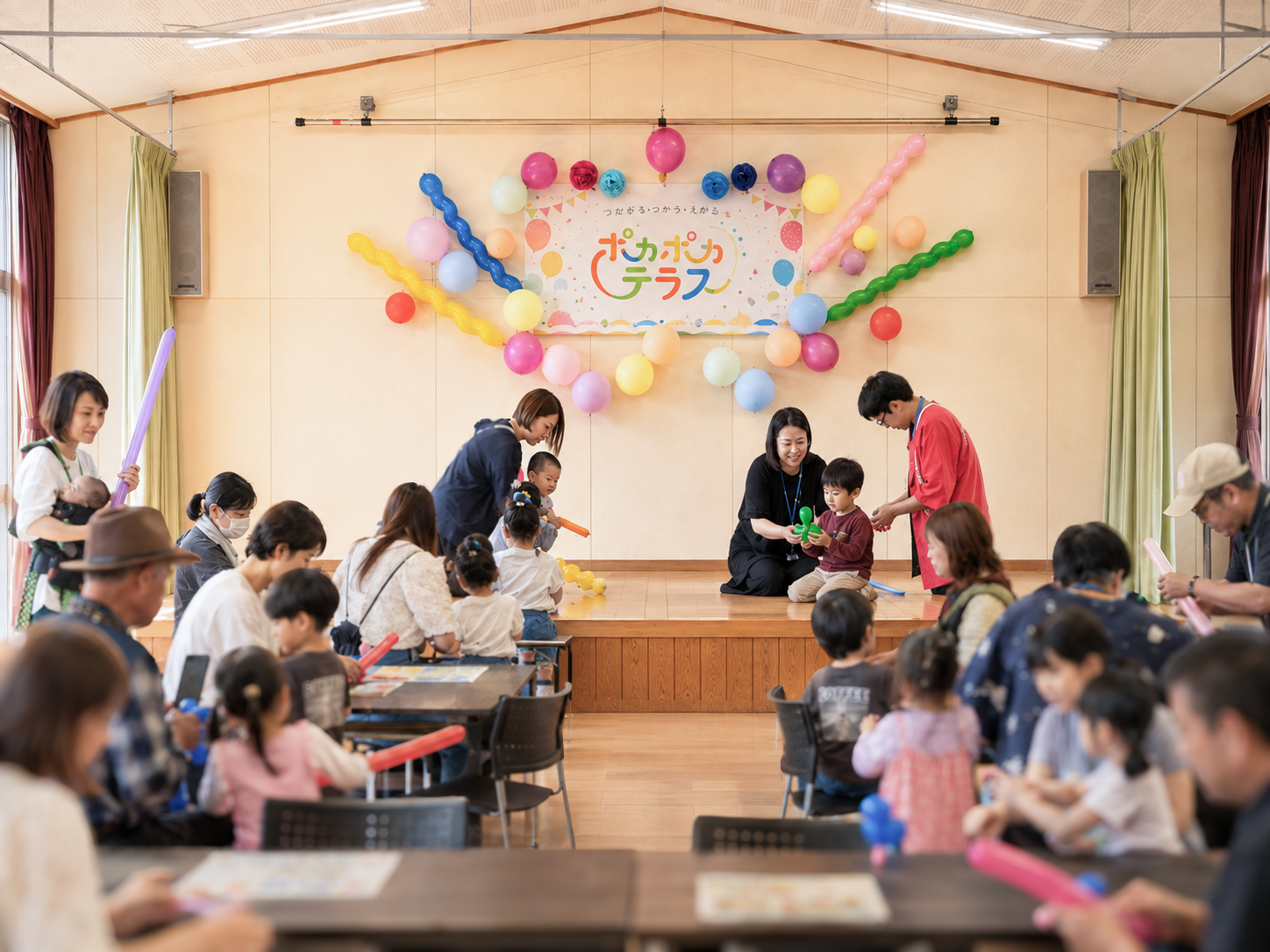 こどもパレットに集う皆さん