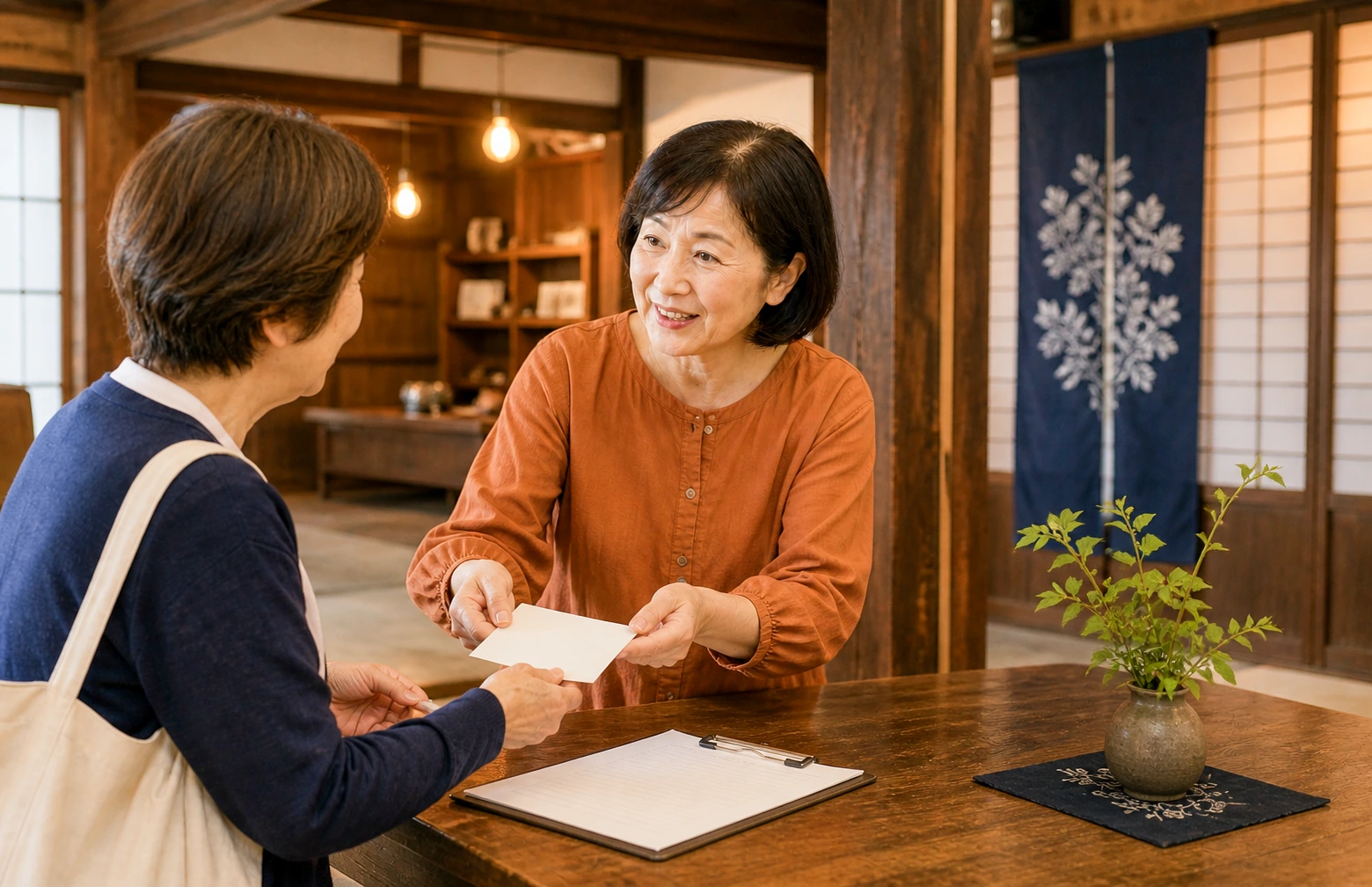 得意なことや仕事について相談する様子